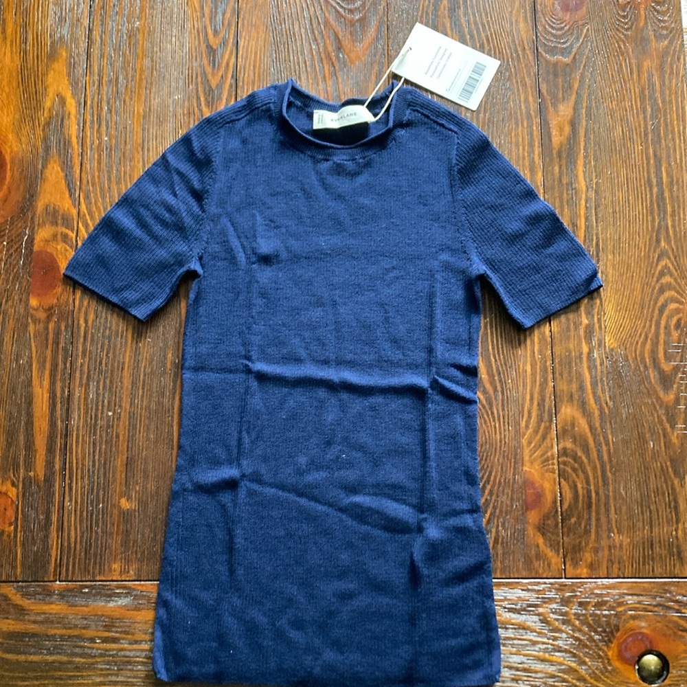 Everlane The Sweater Tee in Ultrasoft Merino